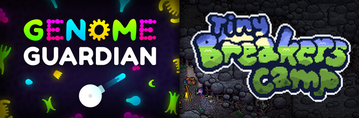Arcade Roguelikes: 🔬 Genome Guardian × Tiny Breakers Camp ⛺