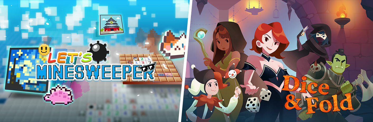 Let's Minesweeper &  Dice and Fold