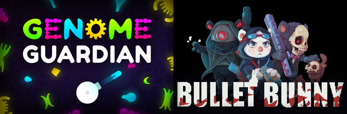 Bullet Hell Roguelike Shooters: 🔬 Genome Guardian × Bullet Bunny 🐇