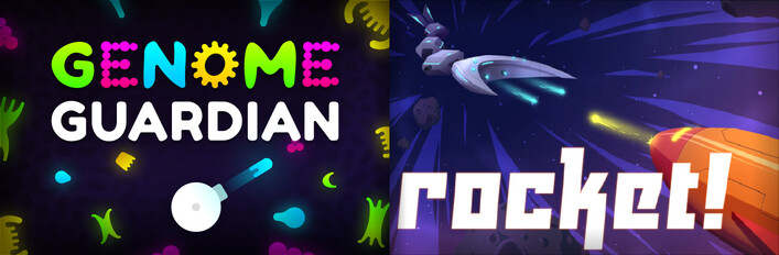 Space Roguelike Shooters: 🔬 Genome Guardian × Rocket! 🚀