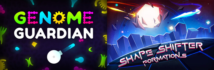 Bullet Hell Roguelike Shooters: 🔬 Genome Guardian × Shape Shifter: Formations 💠