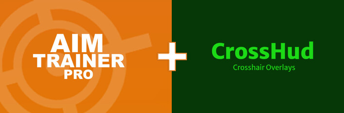 Aim Trainer + Crosshair Overlay