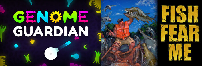 🧬 Genome Guardian × FISH FEAR ME 🎣: Roguelike Duo
