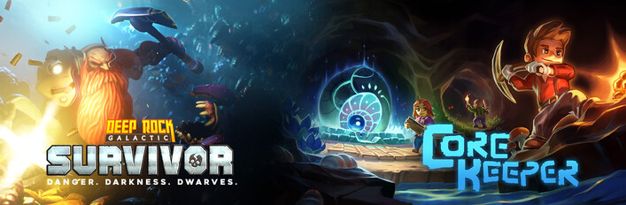 Core Keeper + Deep Rock Galactic: Survivor
