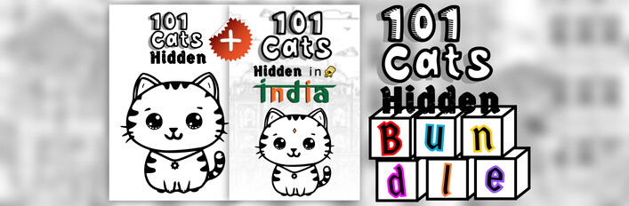 101 Cats Hidden Bundle: One + India