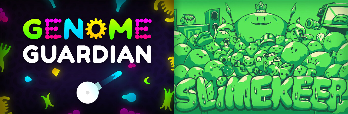 🧬 Genome Guardian × Slimekeep 👑: Roguelike Shooters