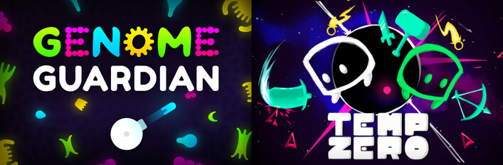 Bass-blasting Roguelites: 🧬 Genome Guardian × Temp Zero 🎵