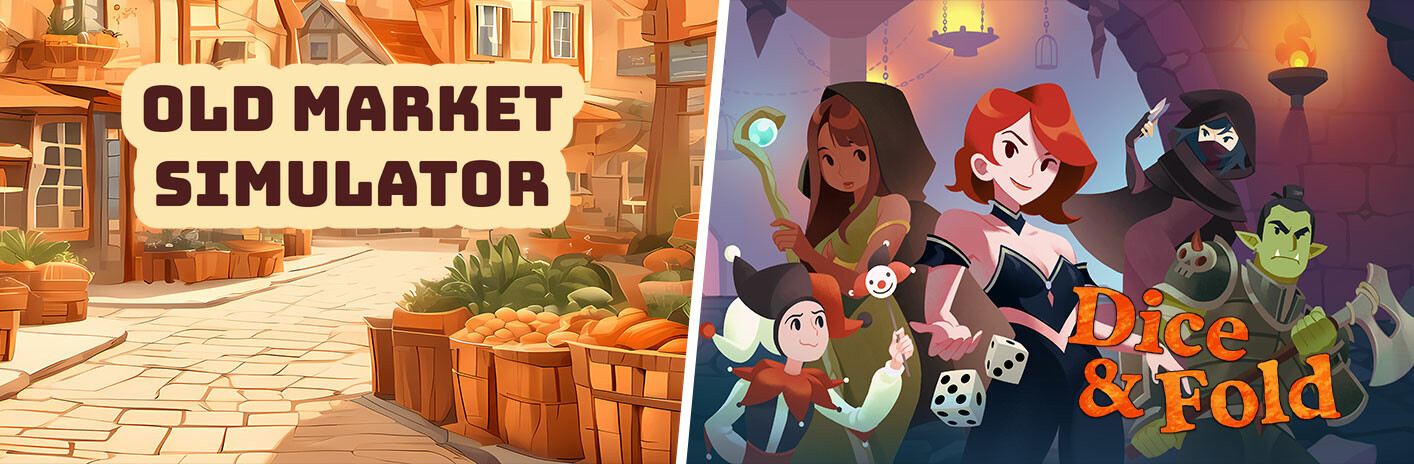 Old Market Simulator & Dice and Fold