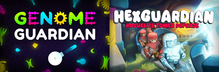 Roguelite Defense: 🧬 Genome Guardian × Hexguardian 🏰