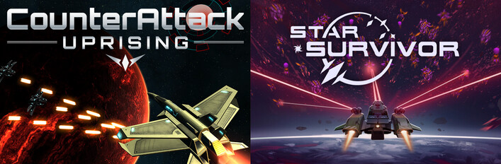 Survival Roguelites in Space - Star Survivor & CounterAttack: Uprising