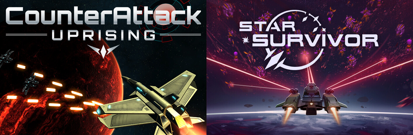 Survival Roguelites in Space - Star Survivor & CounterAttack: Uprising