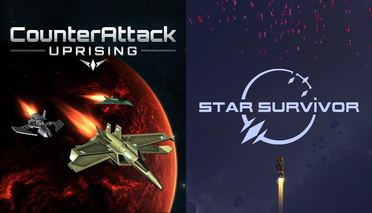 Survival Roguelites in Space - Star Survivor & CounterAttack: Uprising