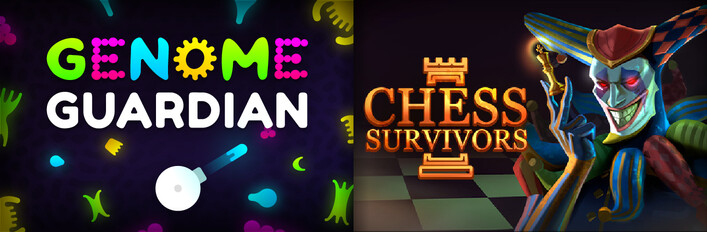 Survival Roguelikes: 🧬 Genome Guardian × Chess Survivors ♟