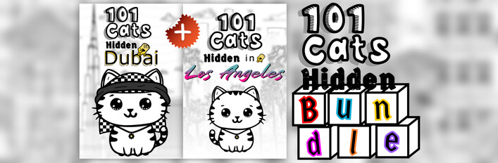 101 Cats Hidden Bundle: Dubai + Los Angeles
