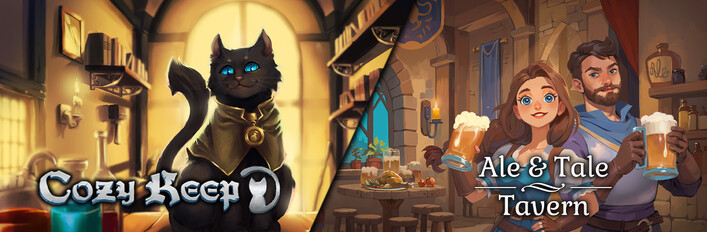 Cozy Keep: Farm, Craft, Manage - Ale & Tale Tavern