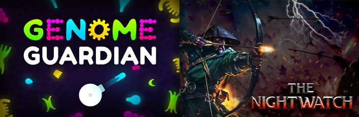 Bullet Hell Roguelike RPGs: 🧬 Genome Guardian × The Nightwatch 🏹