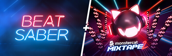 Beat Saber + Monstercat Mixtape 2