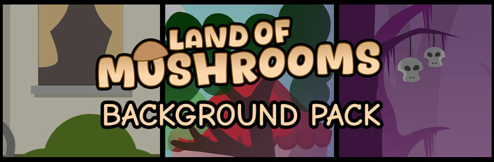 Land of Mushrooms BACKGROUND PACK