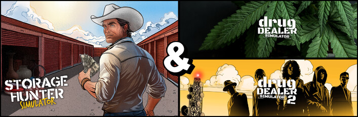 Storage Hunter x Drug Dealer Simulator 1&2