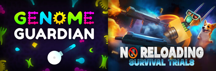 🧬 Genome Guardian × NO RELOADING: Survival Trials 🤖