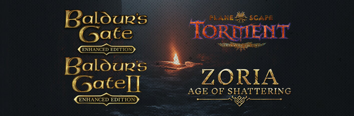 Zoria: AOS x Baldur's Gate x Planescape: Torment