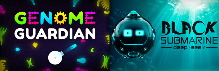  🧬 Genome Guardian × Black Submarine 🌊: Underwater Roguelike Shooters
