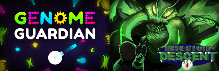  🧬 Genome Guardian × Insectoid Descent 🪰: Slimey Swarm Shooters