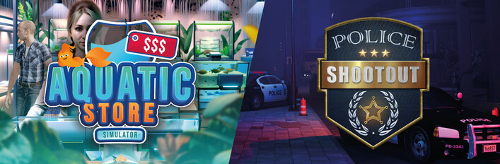 Police Shootout in Aquatic Store