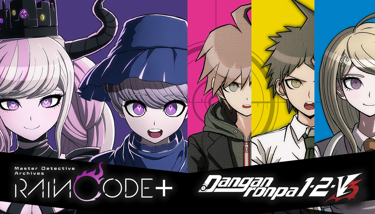 "Master Detective Archives: RAIN CODE Plus" "Danganronpa 1, 2, V3" Bundle