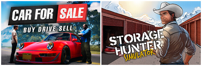 Car for Sale with Storage Hunter Simulator