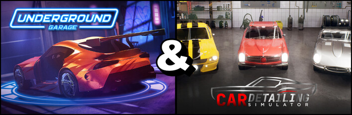 Underground Garage x Car Detailing Simulator