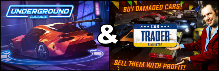 Underground Garage x Car Trader Simulator