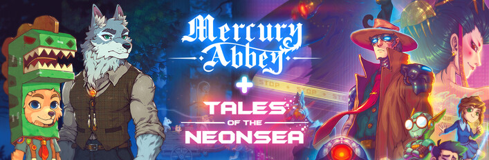 Pixel Detective -Mercury Abbey x Tales of the Neon Sea