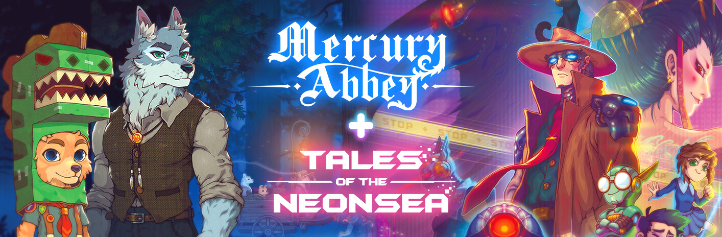 Pixel Detective -Mercury Abbey x Tales of the Neon Sea
