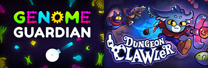🧬 Genome Guardian × Dungeon Clawler 💰