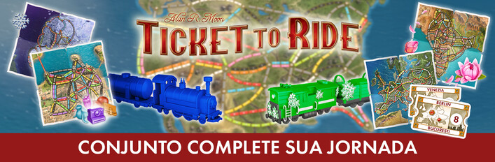 Ticket to Ride®: Complete Sua Jornada