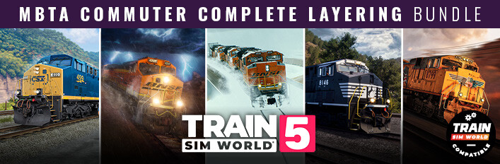 Train Sim World® 5: MBTA Commuter Complete Layering Bundle