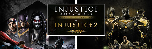 Injustice: Gods Among Us Ultimate Edition + Injustice 2: Legendary Edition Bundle