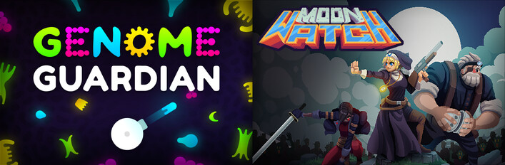 🧬 Genome Guardian × Moon Watch 🌙: Survival Roguelikes