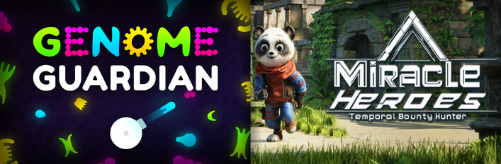 🧬 Genome Guardian × Miracle Heroes: Temporal Bounty Hunter 🐼: Survival Roguelikes