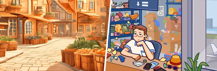 Old Market Simulator & Lost But Found