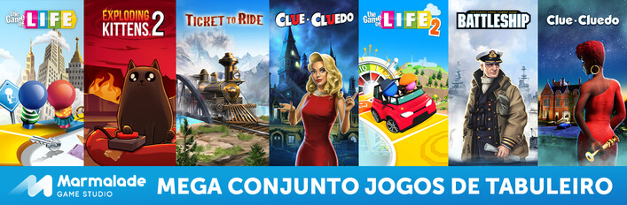 Mega Conjunto Jogos de Tabuleiro