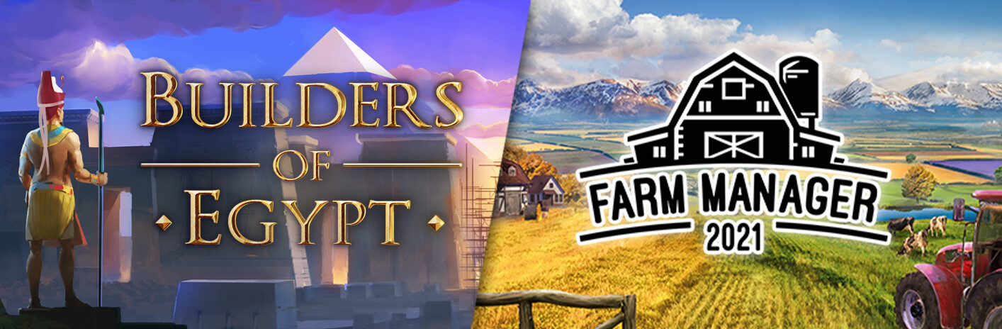 Builders of Egypt and Farm Manager 2021