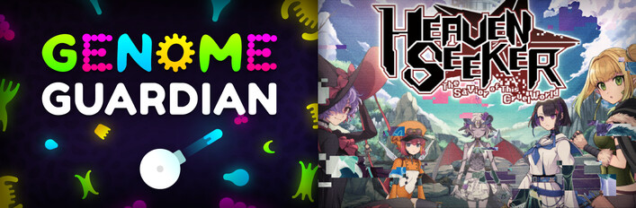 🧬 Genome Guardian × HEAVEN SEEKER 📕: Weapon-building Roguelike Shooters