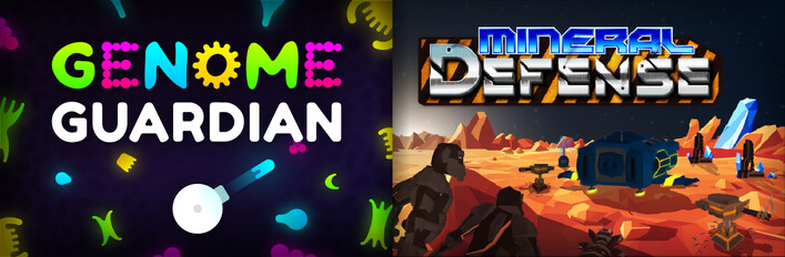 🧬 Genome Guardian × Mineral Defense 💎: Roguelike Defense
