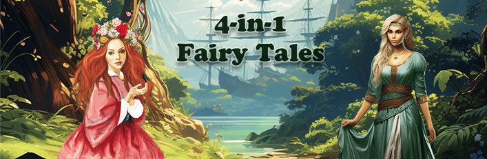 Hidden Objects: Fairy Tales 4-in-1