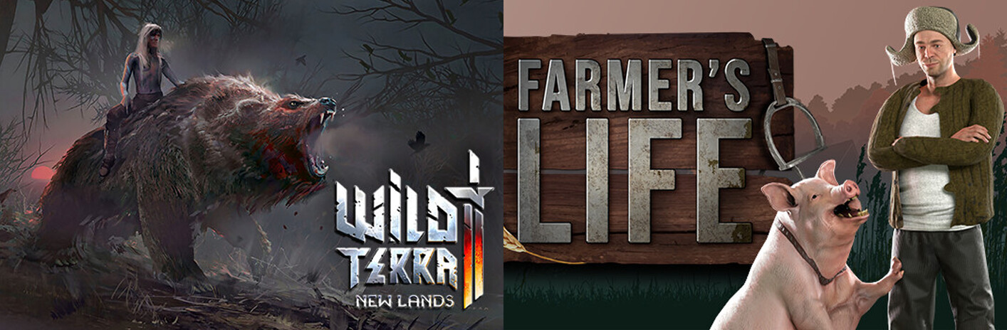🌾 Wild Terra 2 × Farmer's Life 🚜: Farming simulators with building