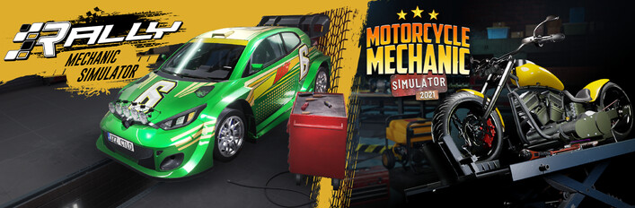 Rally Mechanic & Motorcycle Mechanic Simulator