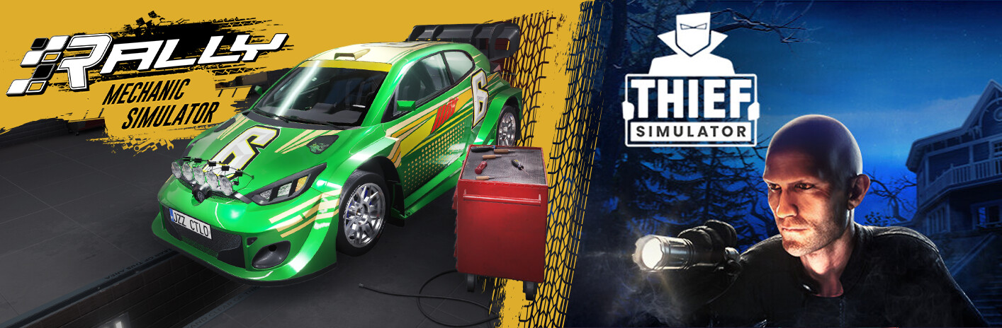 Rally Mechanic & Thief Simulator