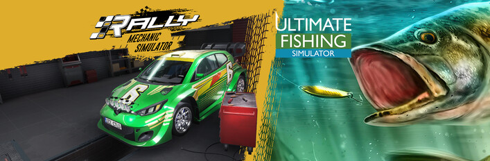 Rally Mechanic & Ultimate Fishing Simulator